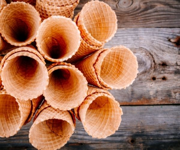 Coni e cialde per gelati