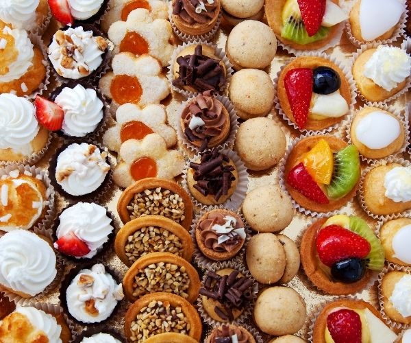 Dolci secchi/freschi (tutte le tipologie)